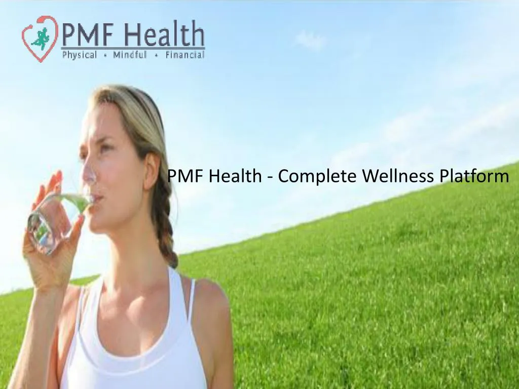 pmf health complete wellness platform