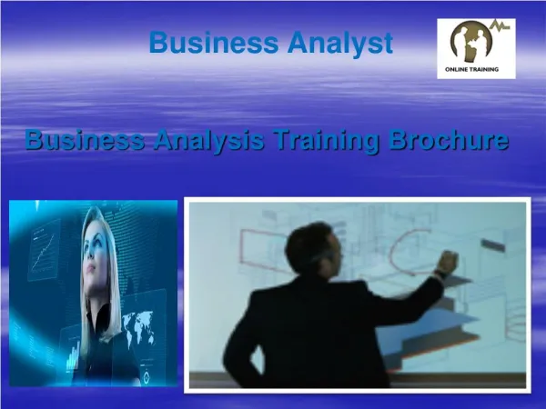 Business analyst online training in india