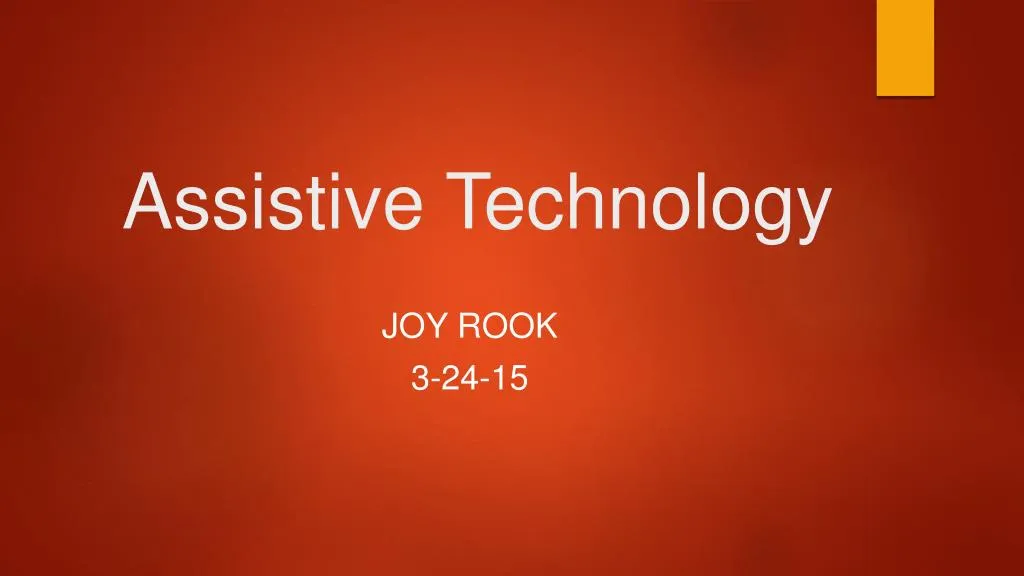 assistive technology