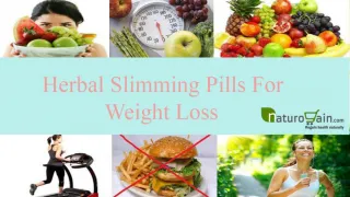Natural Herbal Slimming Pills For Weight Loss