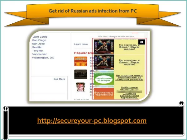 How To Remove Russian ads