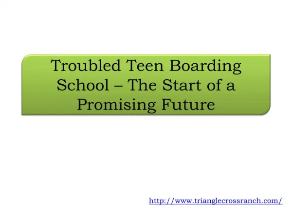 Troubled Teen Boarding School – The Start of a Promising Fut