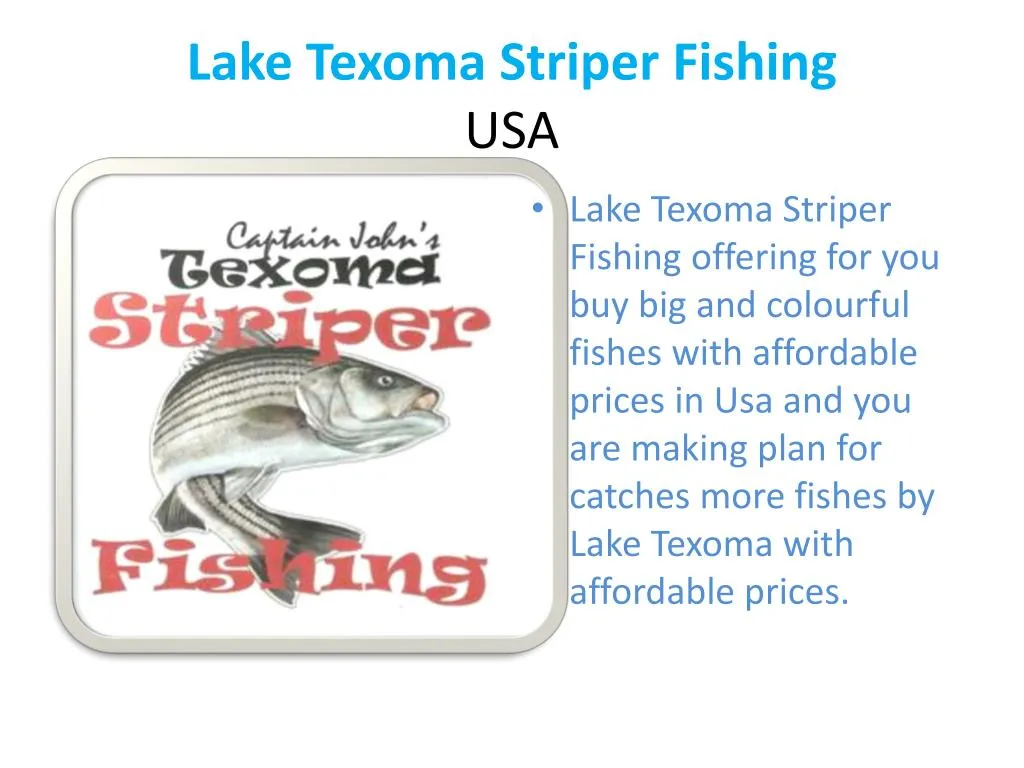 lake texoma striper fishing usa