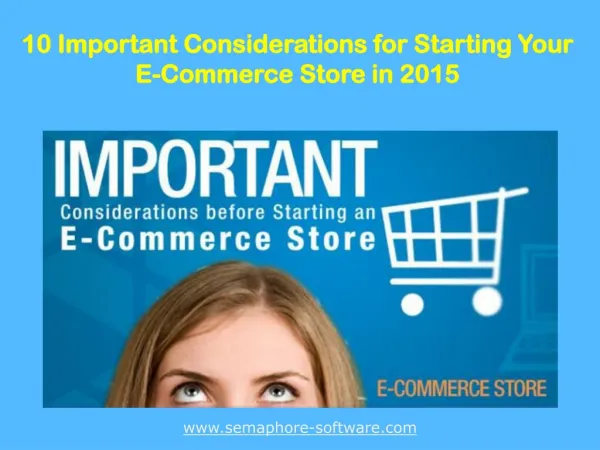10 Tips to start off your Online Store in 2015