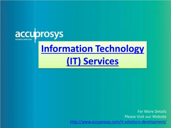 IT Services - Accuprosys