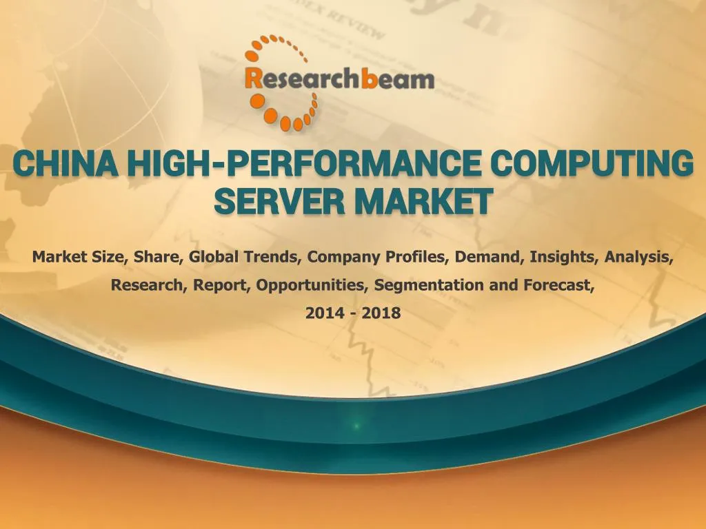 china high performance computing server market
