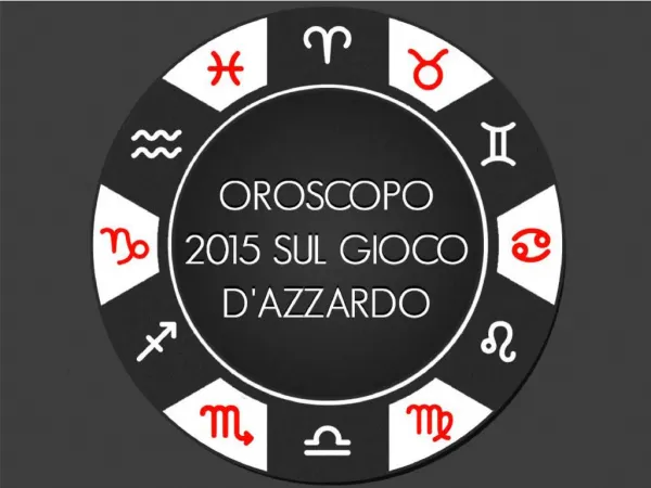 Oroscopo della fortuna del 2015: Infografico