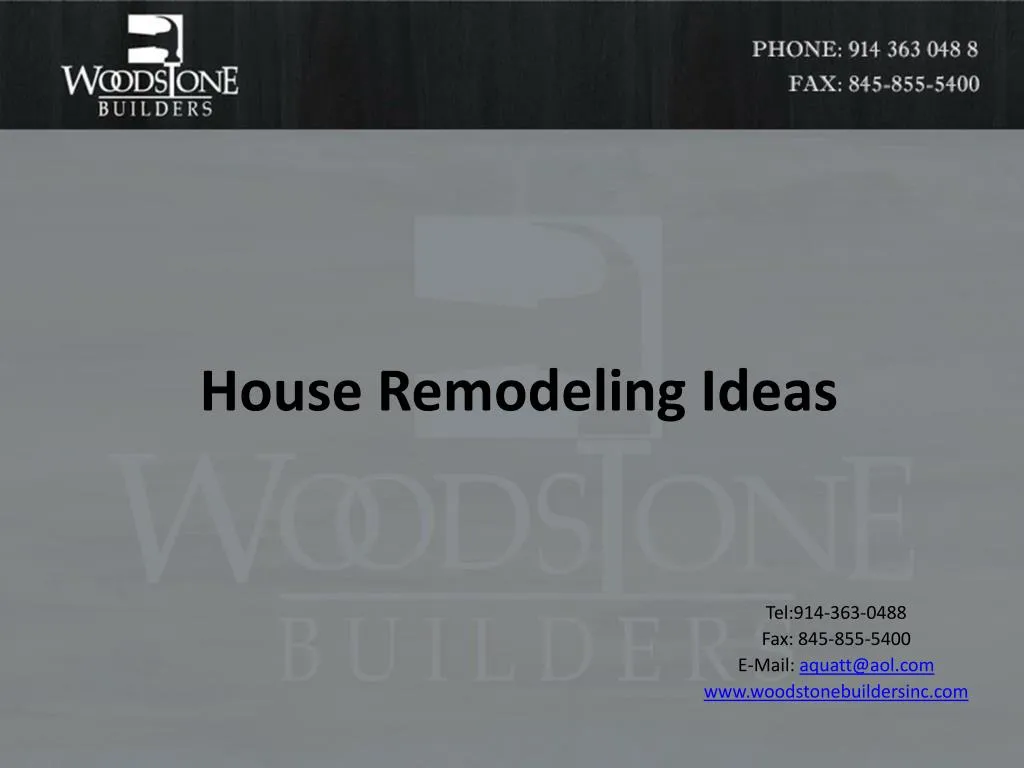 house remodeling ideas