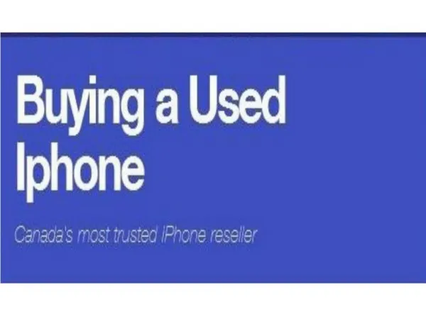 Buy Used Iphone