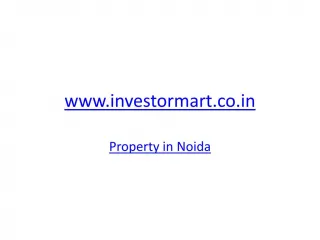 Real Estate Residential Property in Noida