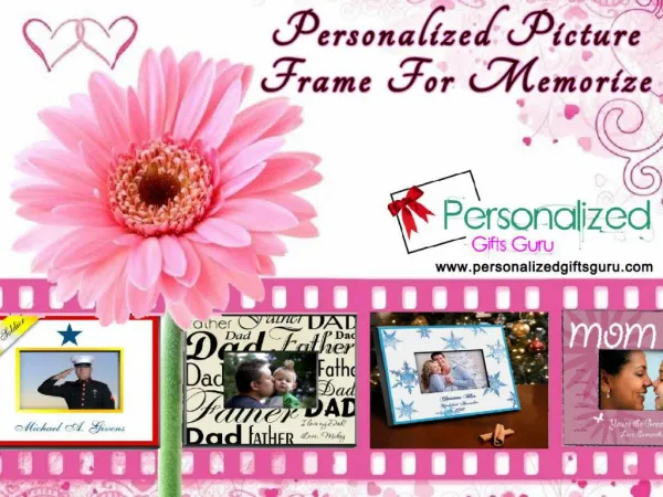 Incredible Personalized Picture Frame