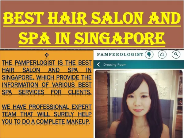 Best Hair Salon and Spa in Singapore
