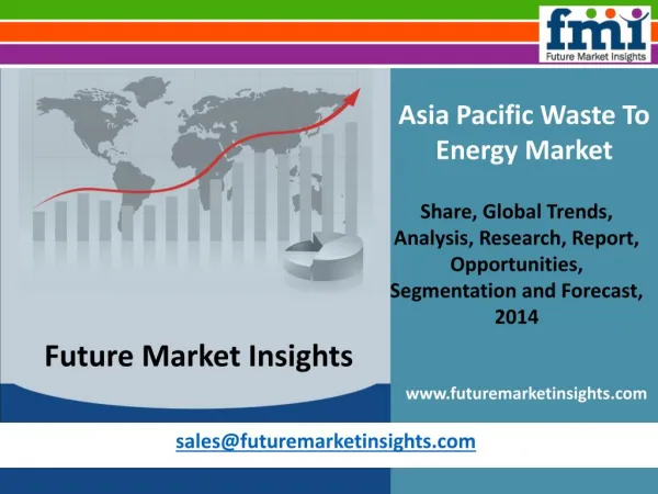 Waste To Energy Market - Asia Pacific Industry Analysis and
