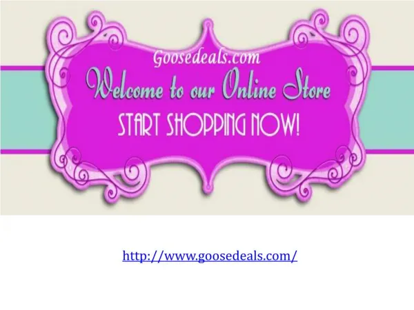 Online Store - Goosedeals.com