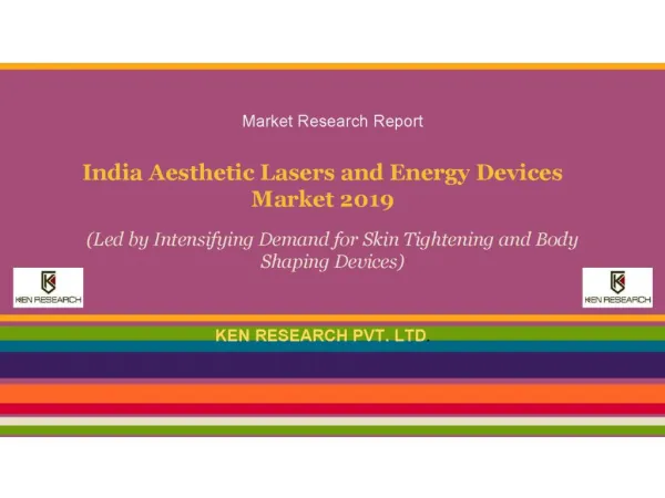 Market Report - India Aesthetic Skin Clinic Market 2019