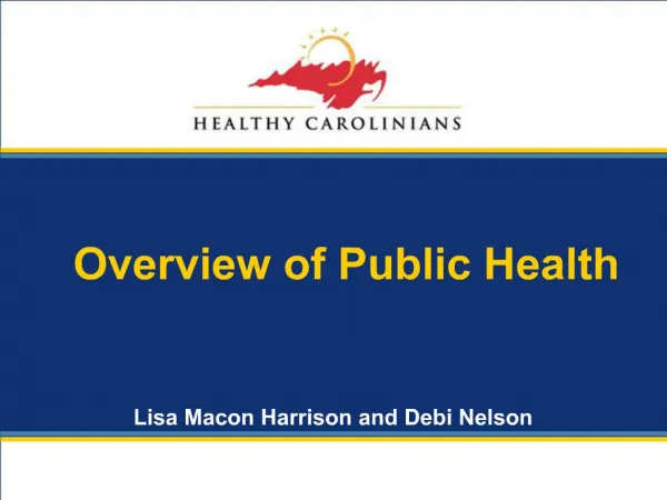 Overview of Public Health