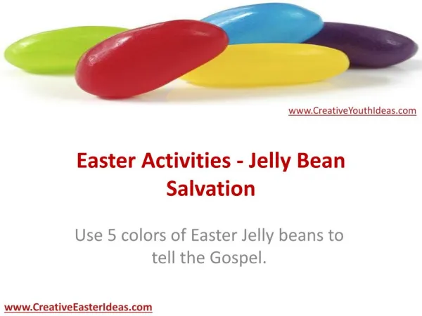 Easter Activities - Jelly Bean Salvation