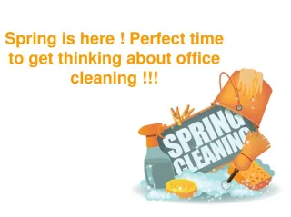 6 Spring Cleaning Tips for Your Office - slide 1
