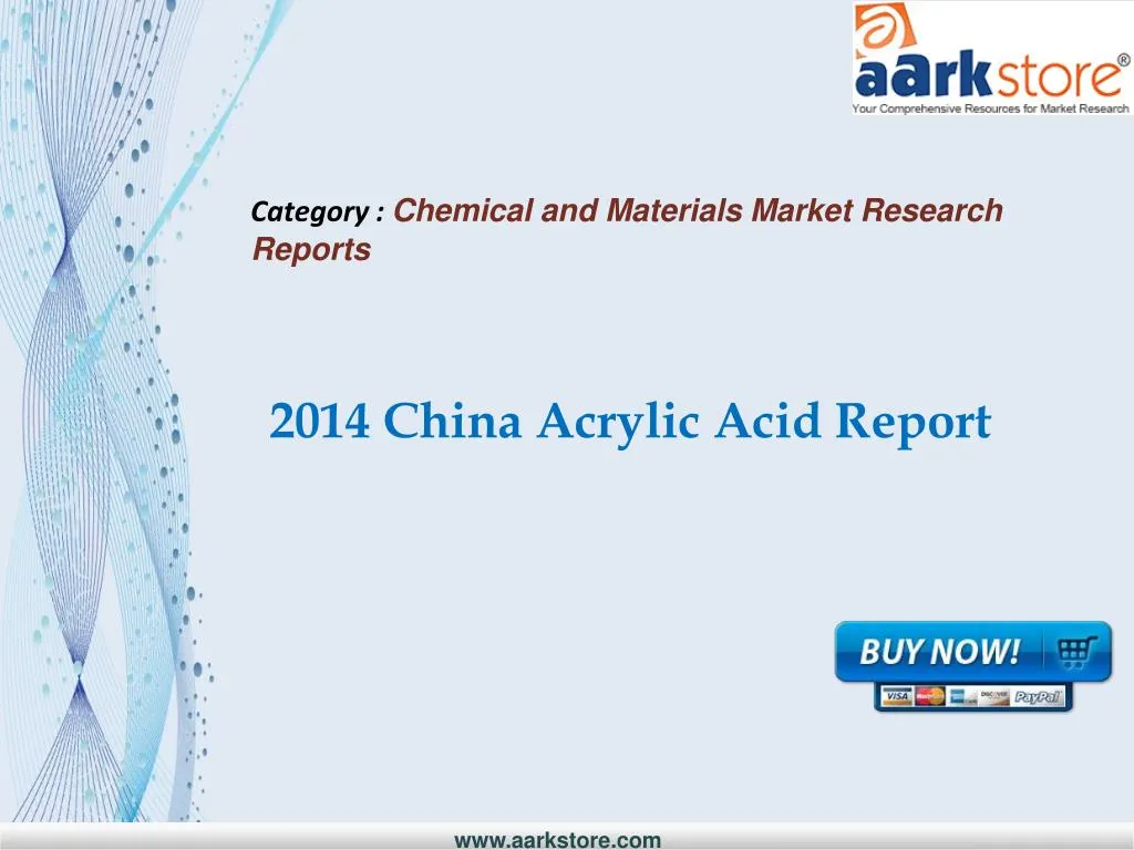 2014 china acrylic acid report