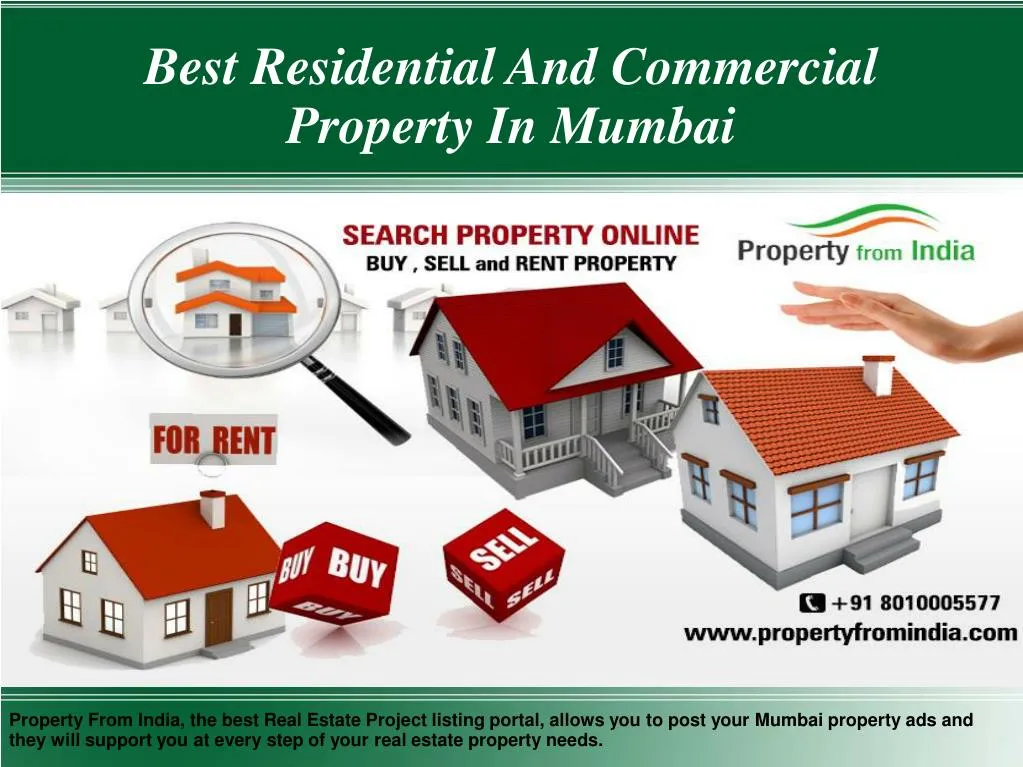 best residential and commercial property in mumbai