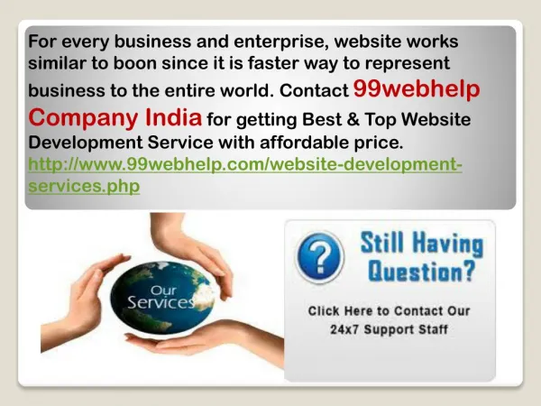 Top Website Development Service Company India