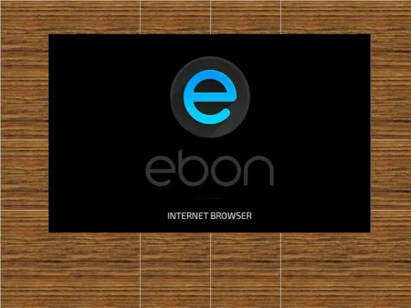 Remove Ebon Browser: process to uninstall it