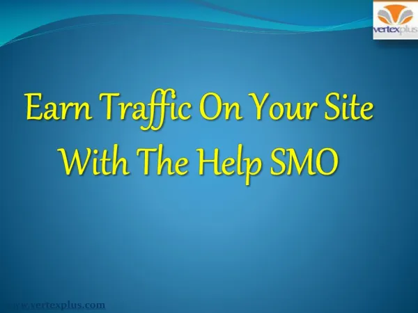 Earn Traffic On Your Site With The Help SMO