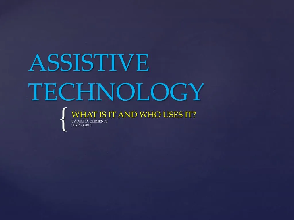 assistive technology