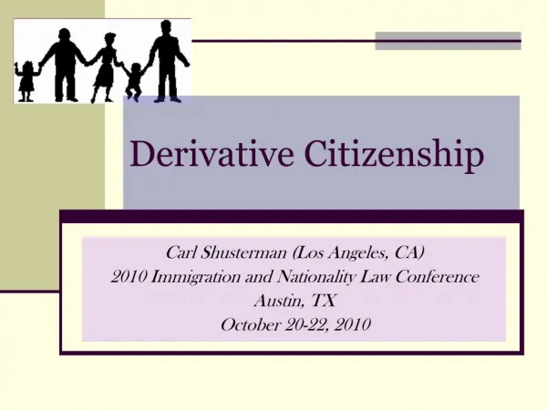 Derivative Citizenship