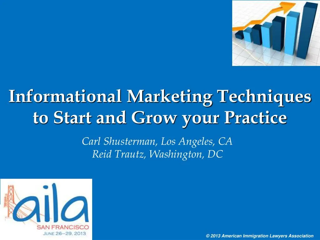 informational marketing techniques to start and grow your practice