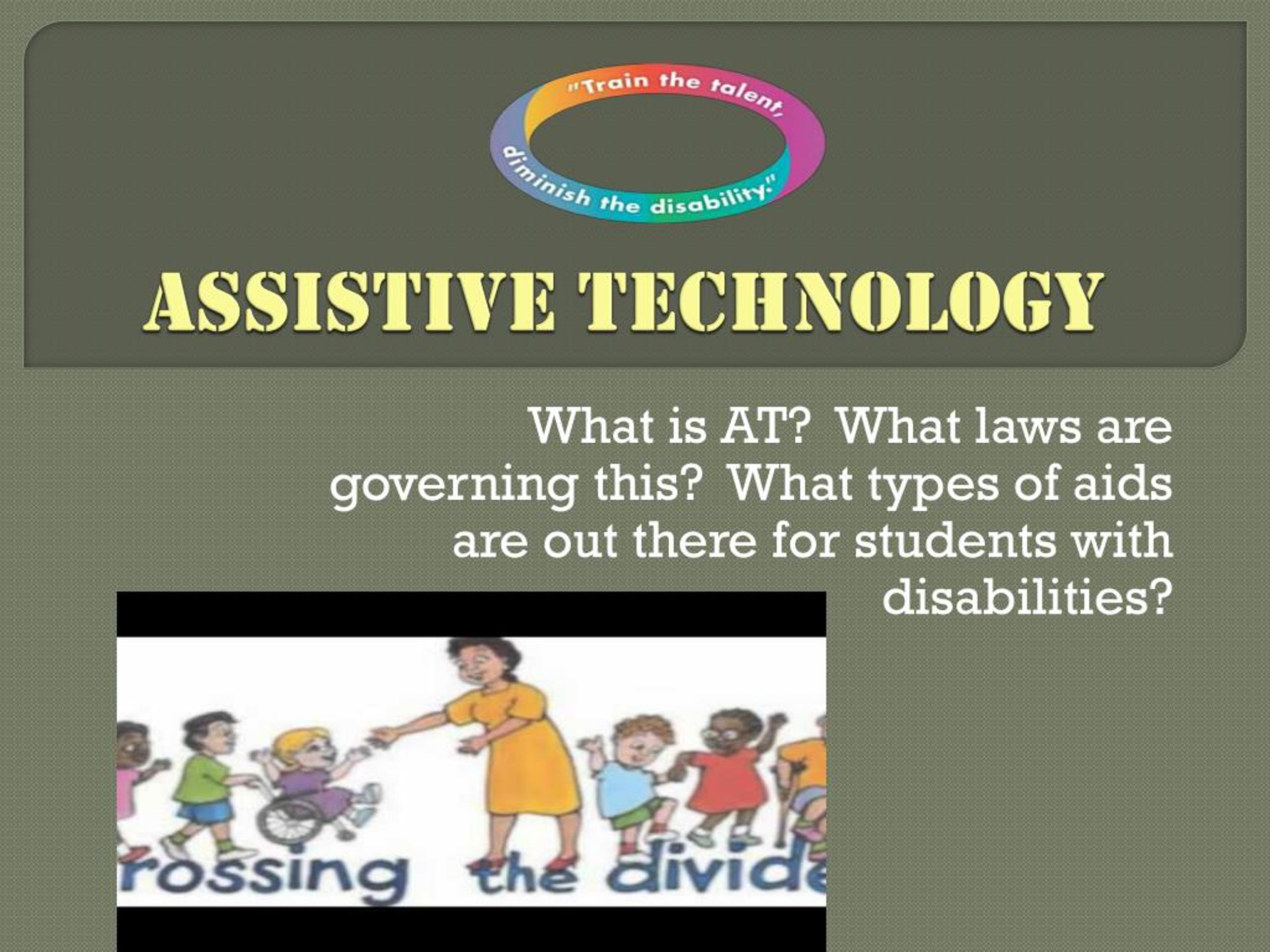 PPT - Assistive Technology PowerPoint Presentation, free download - ID ...
