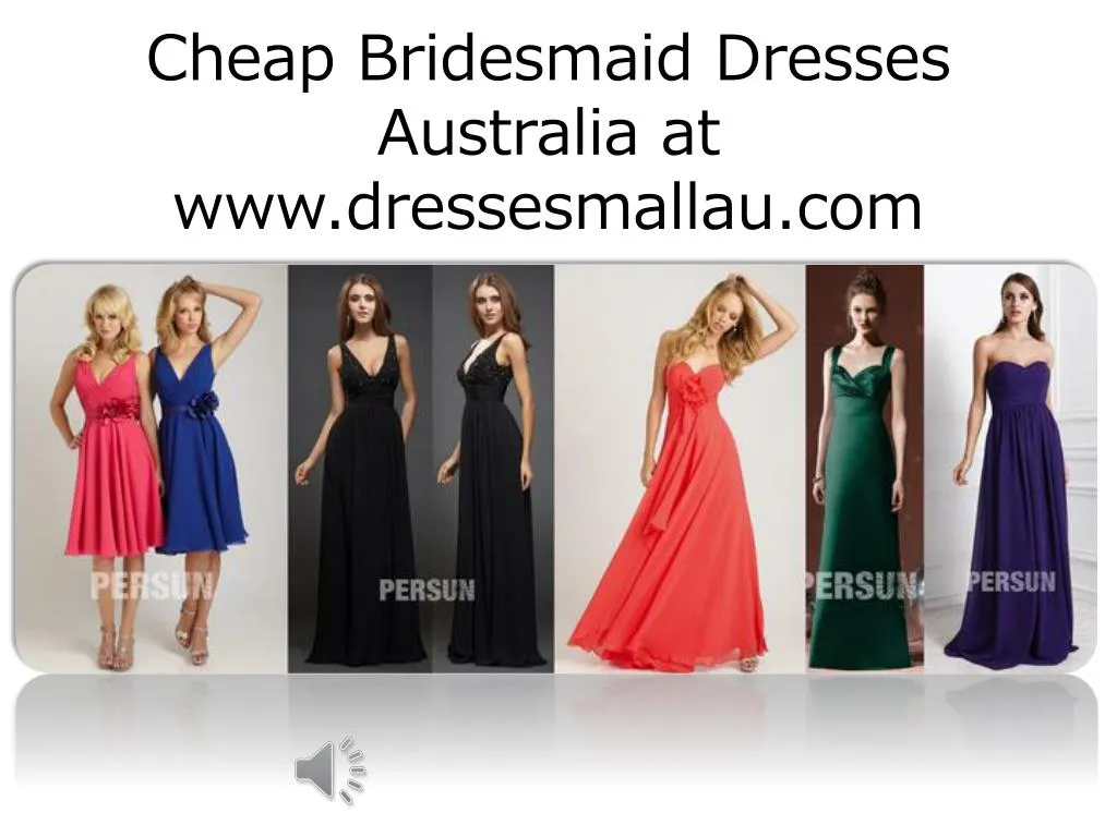 cheap bridesmaid dresses australia at www dressesmallau com