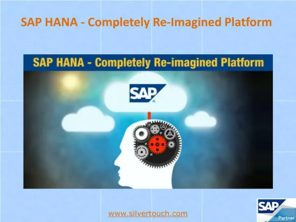 SAP HANA - A Robust In-Memory Computing Platform