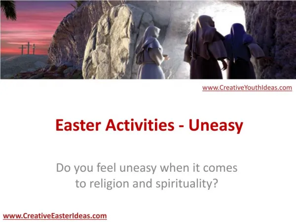 Easter Activities - Uneasy