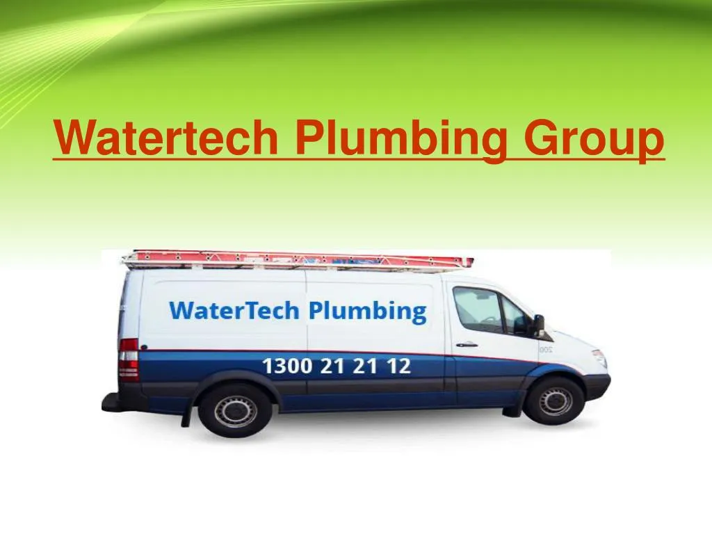 watertech plumbing group