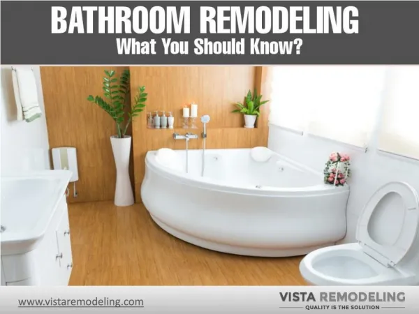 Bathroom Remodeling in Denver, Co - What You Should Know!