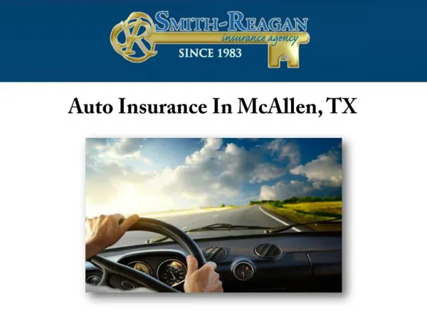 Auto Insurance, McAllen, TX