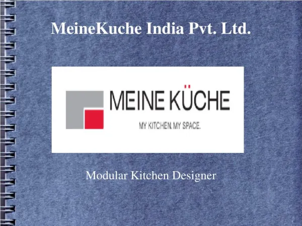 Modular Kitchens in Pune: MeineKuche