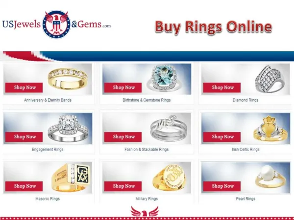 Rings Online- usjewelsandgems.com