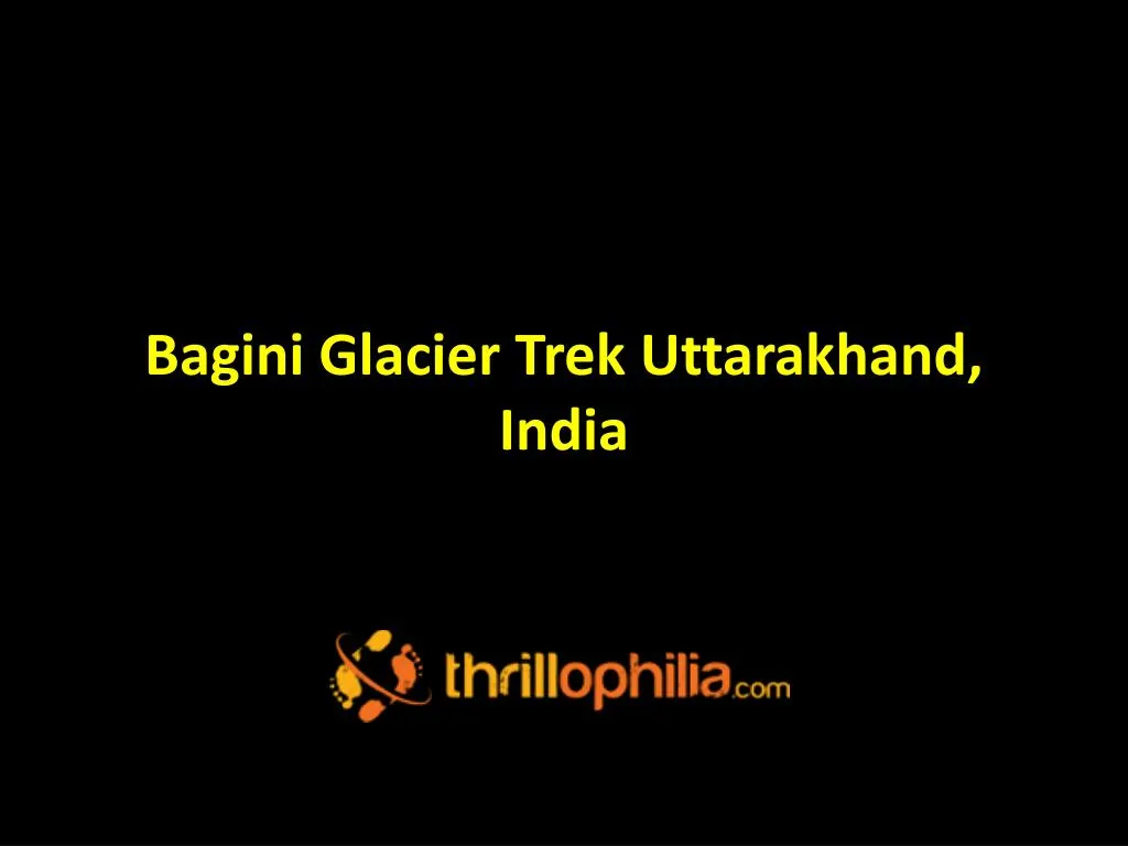 bagini glacier trek uttarakhand india