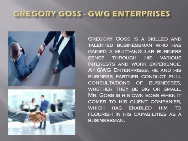 Gregory Goss