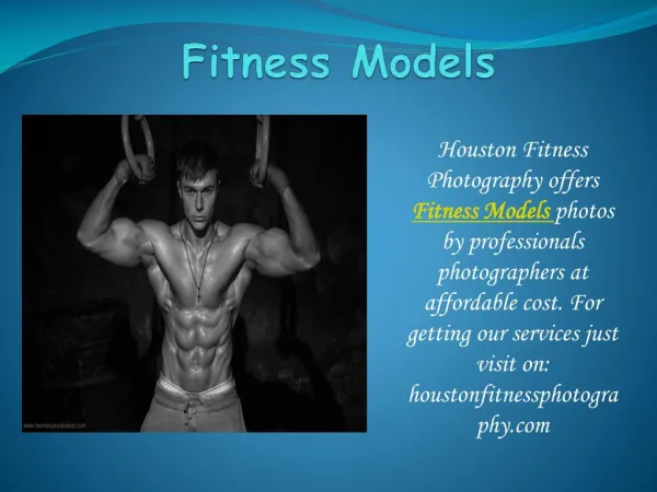Make your bright career with Houston Fitness Photography