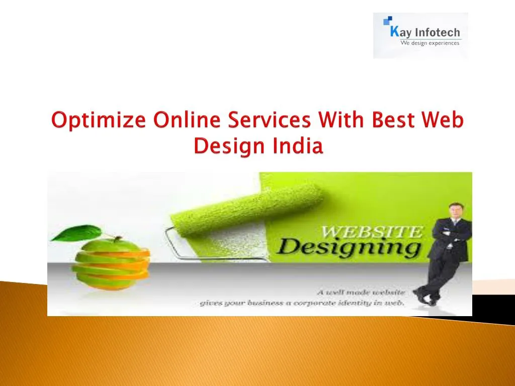 optimize online services with best web design india