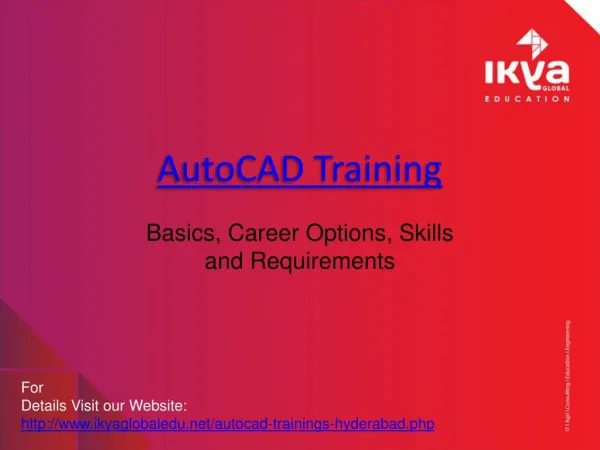 Best Auto CAD training in Hyderabad