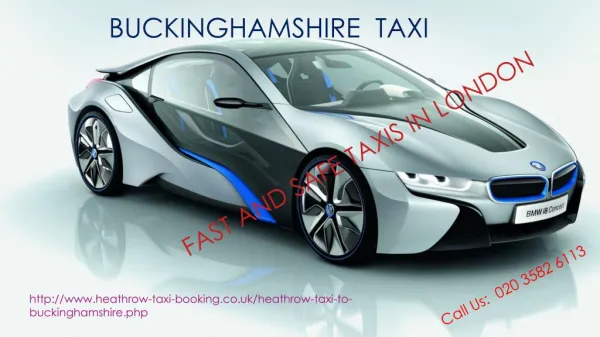 Taxi From Buckinghamshire to Heathrow Airport
