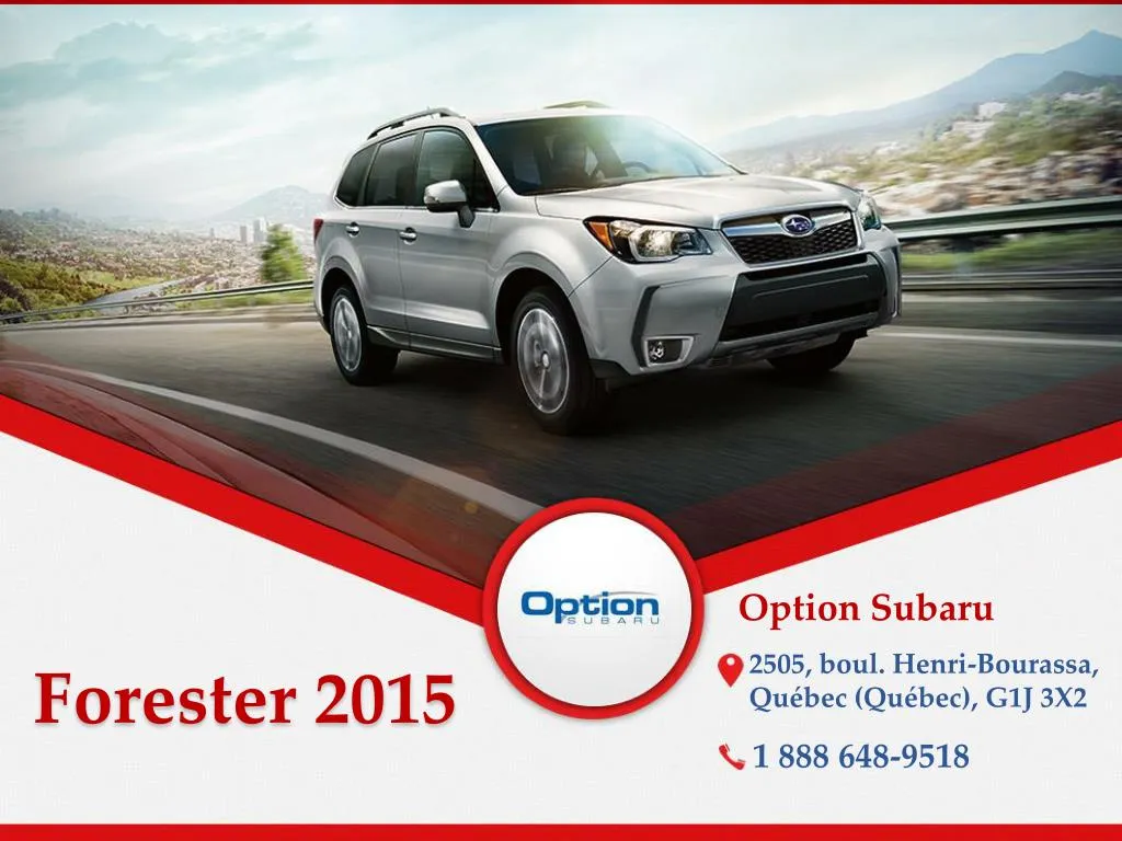 forester 2015