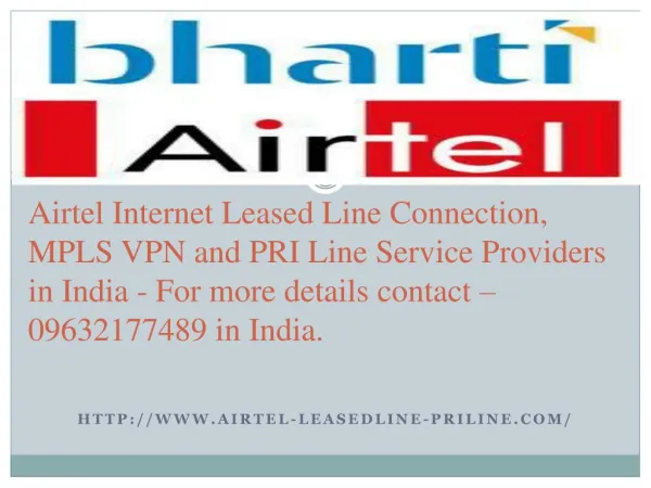 Airtel Mpls Vpn Services in Hyderabad - 09632177489