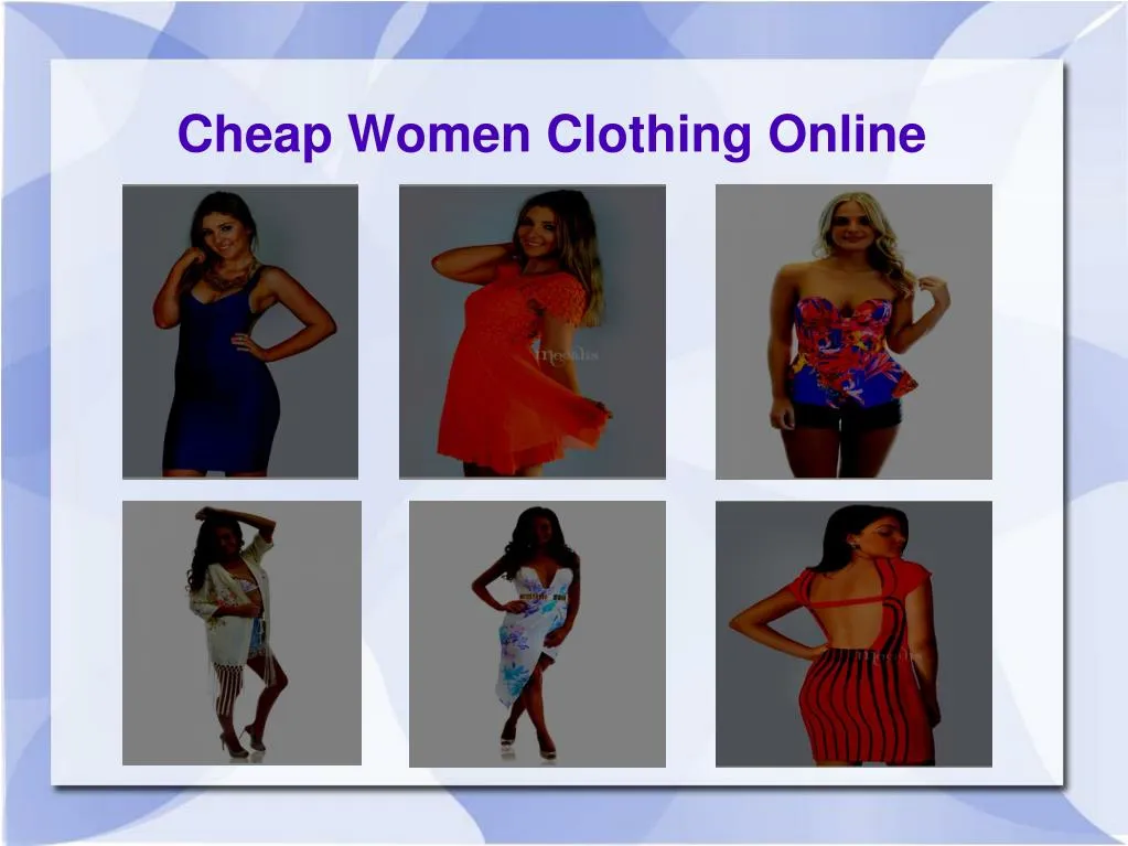 cheap women clothing online