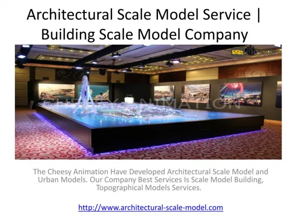 Architectural Scale Model Service | Building Scale Model Com