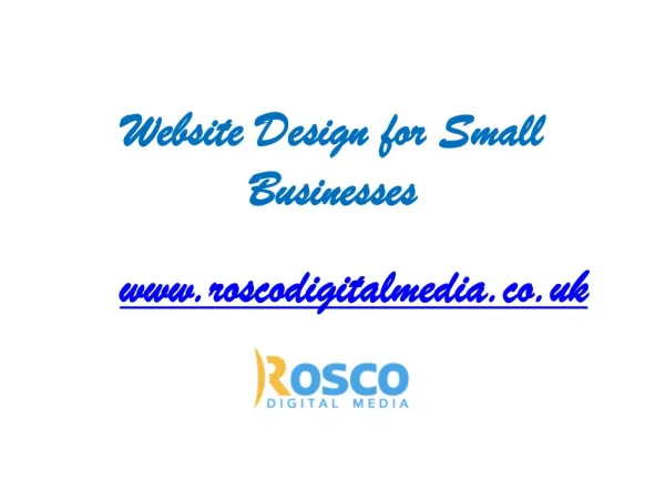 Ingredients for a Good Small Business Website - Roscodigital